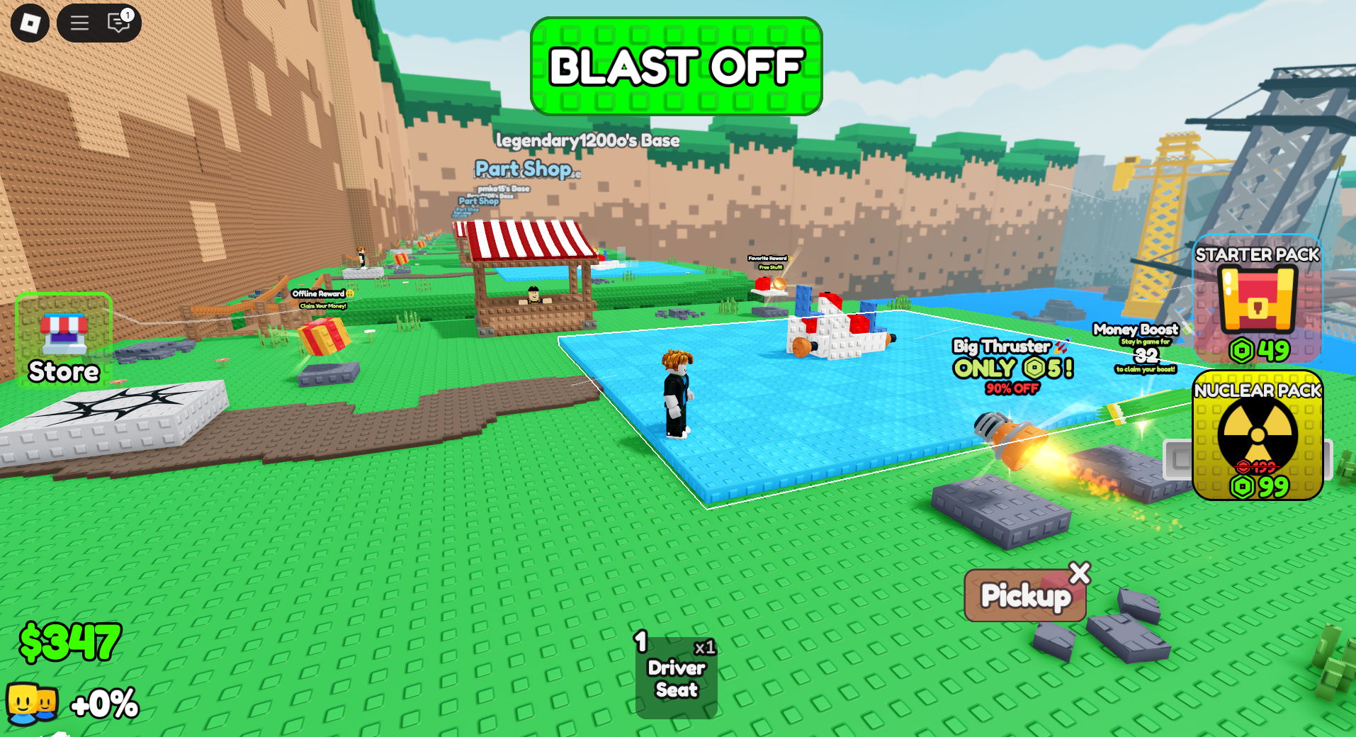 Build a Rocket (Image via Roblox Corporation)