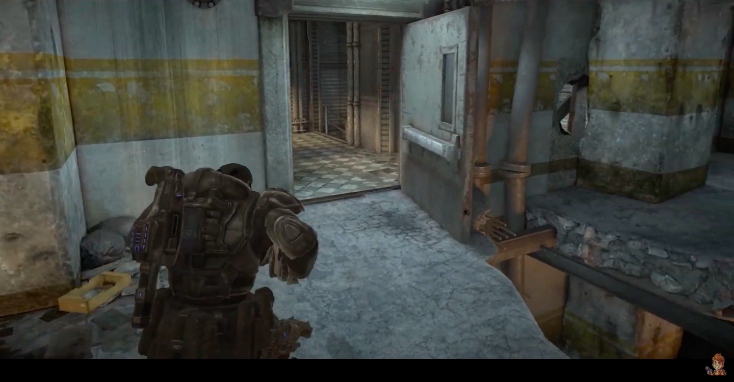 Take the second stairs (Image via Xbox Game Studios | Game Guides Channel/YouTube)