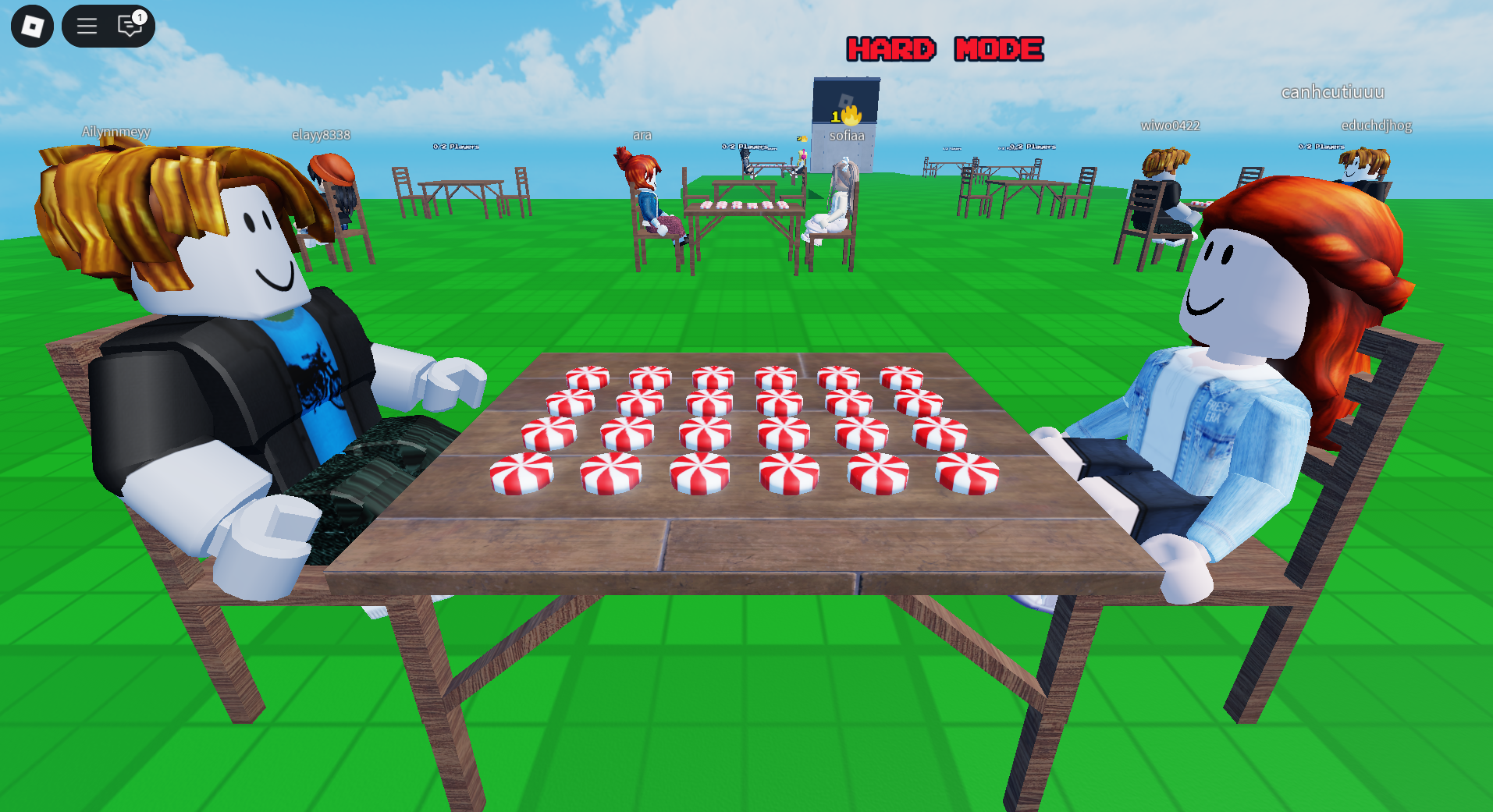 The beginning of the round (Image via Roblox Corporation)