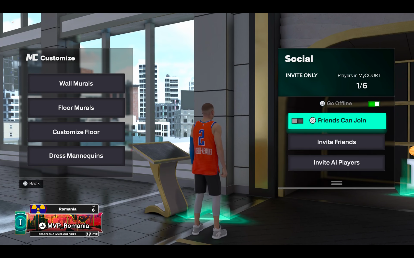 Look for the triangle option (Image via 2K | MVP ROMANIA/YouTube)