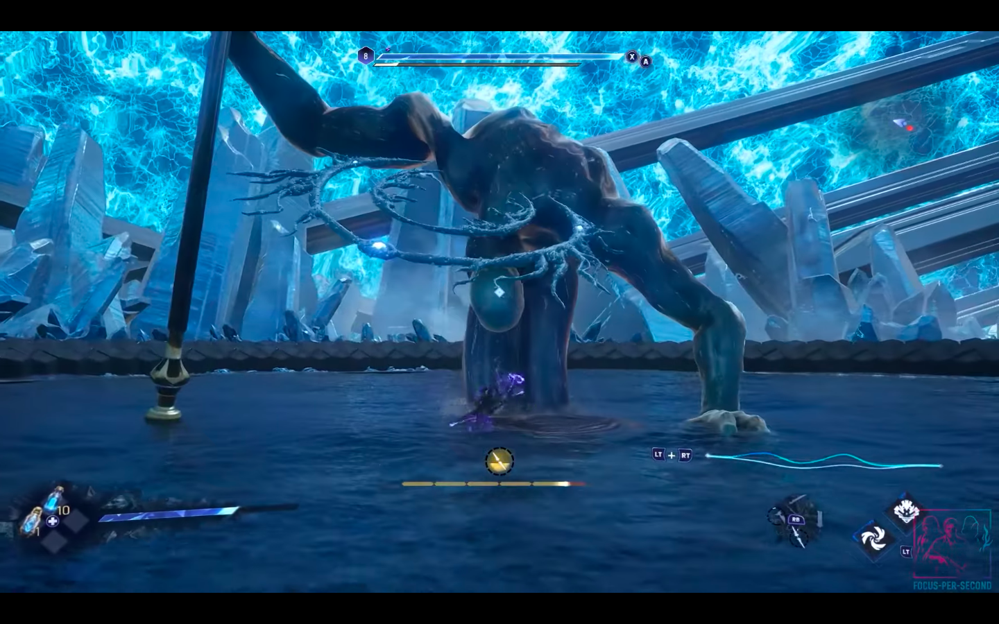 Liquid Energy Entity boss (Image via Sony Interactive Entertainment | Focus Per Second/YouTube)