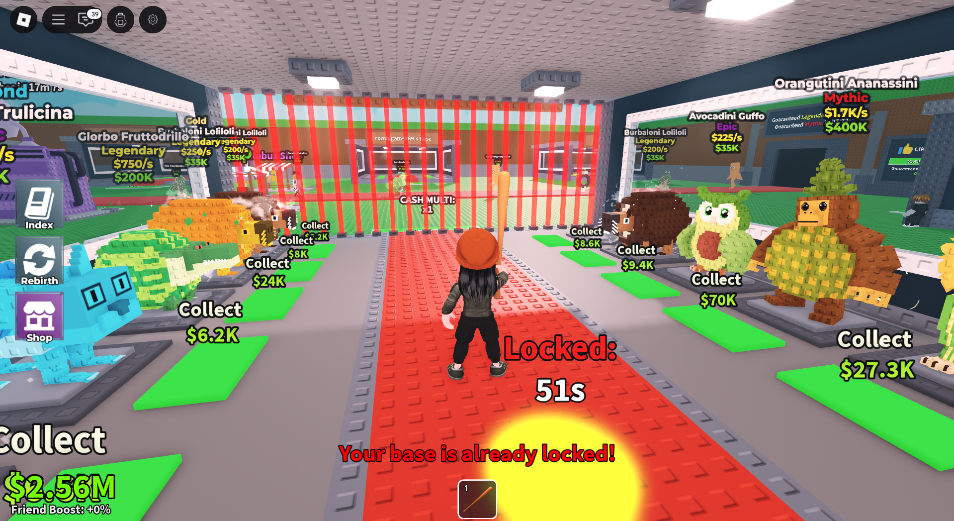 The Collection Of Brainrots (Image via Roblox Corporation)