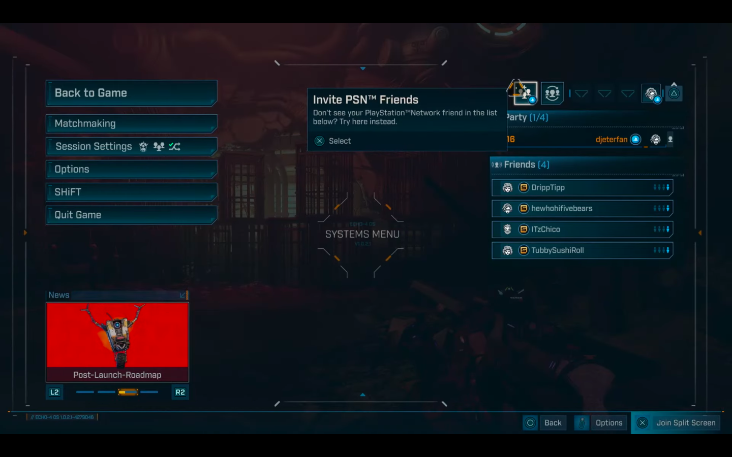 Invite Friends Option (Image via 2K | Guiding Light/YouTube)