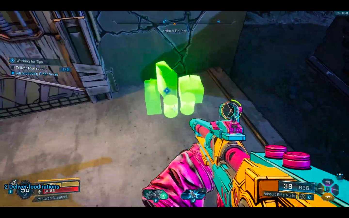 Deliver the Ration during the Working for Tips mission (Image via 2K | ZaFrostPet/YouTube)