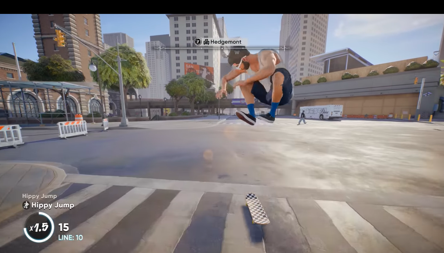 Learn how you can master the Hippie Jump in the game (Image via Electronics Arts)
