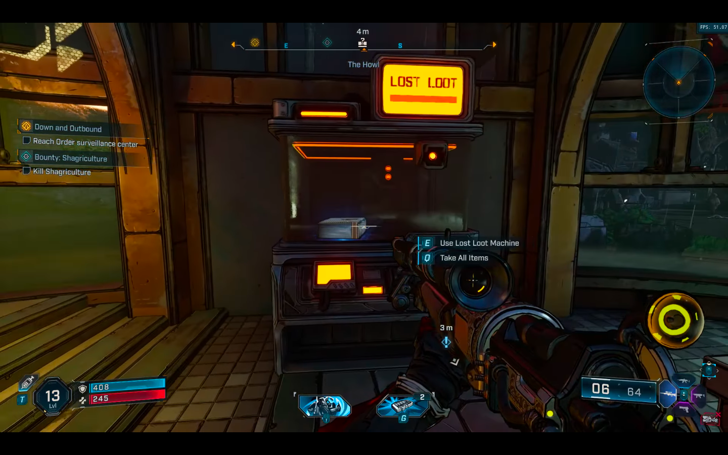 Lost Loot machine in the game (Image via 2K)