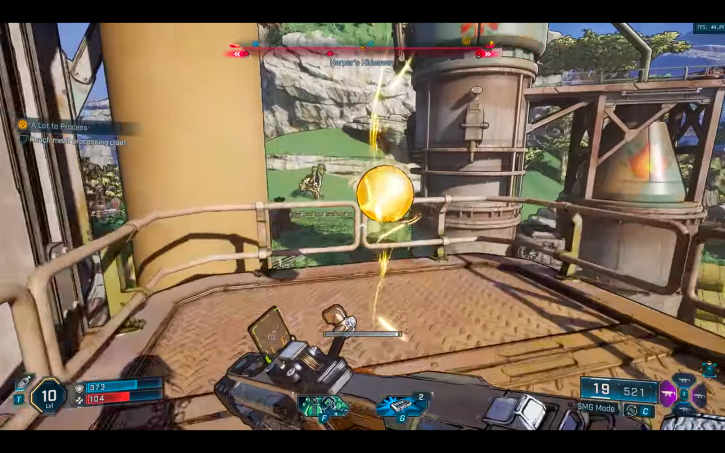 You need to collect three golden orbs (Image via 2k)
