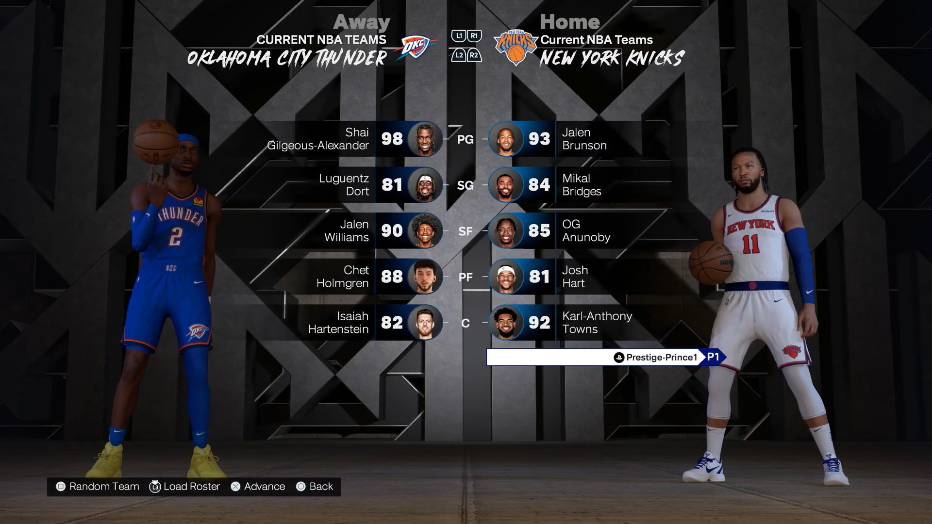 The New York Knicks are a good team in the game