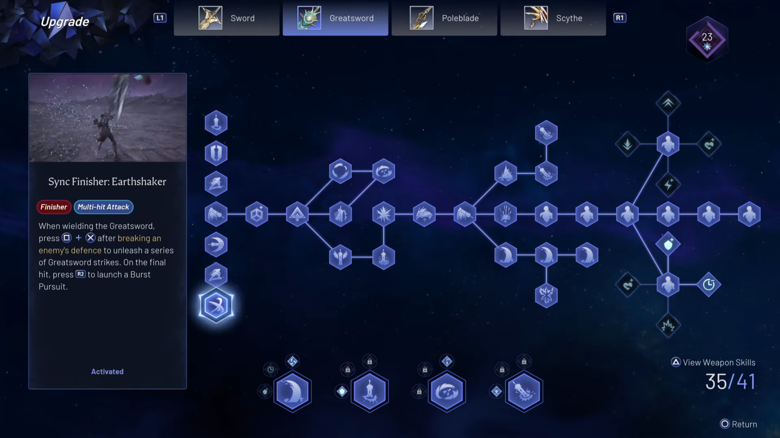 Sync Finisher: Earthshaker Skill (Image via Sony