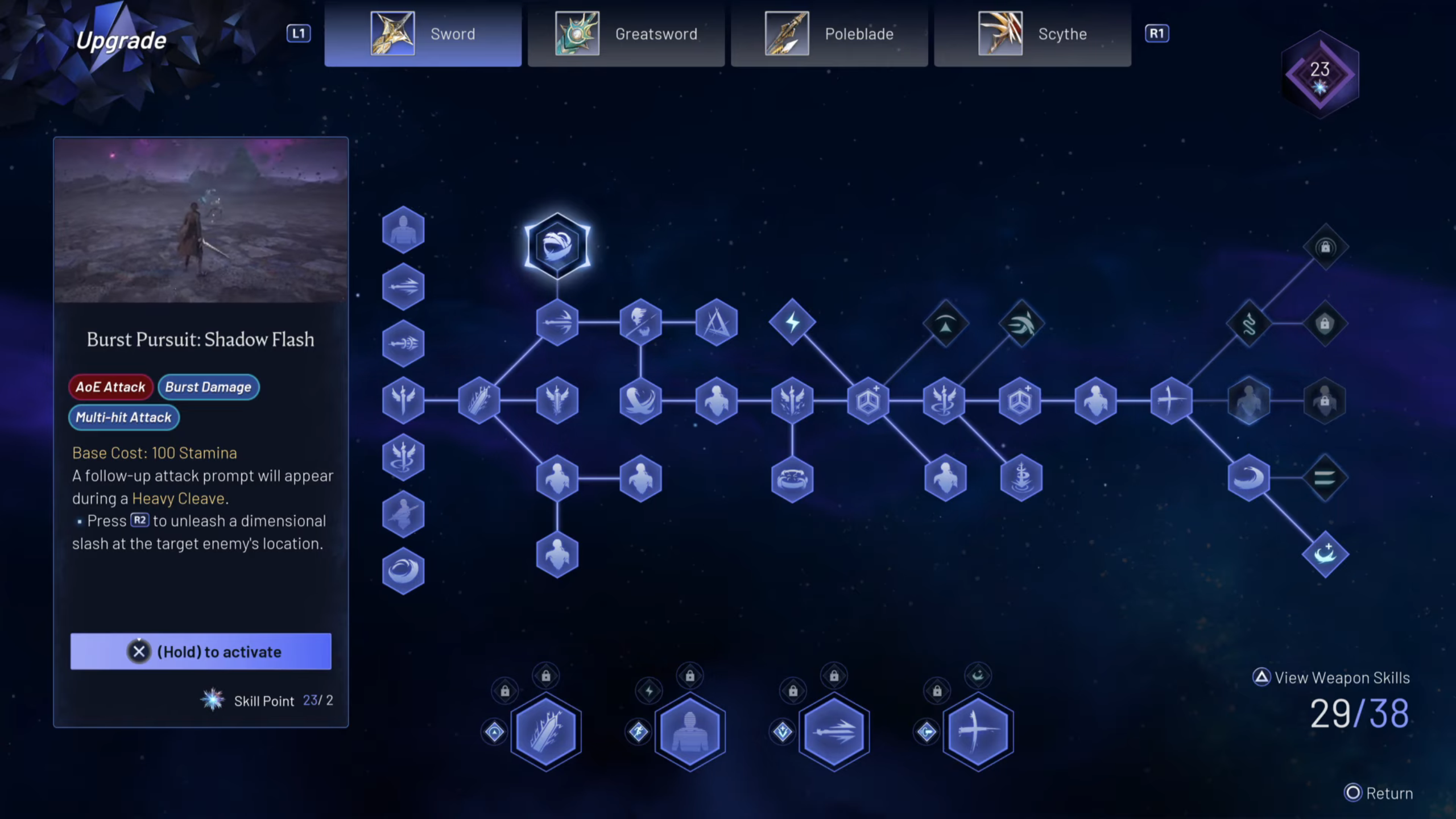Burst Pursuit: Shadow Flash Skill (Image via Sony Interactive Entertainment)
