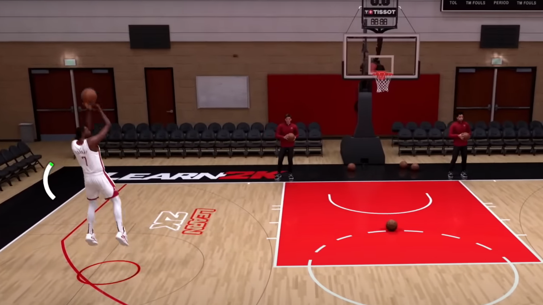 Meter Jump shot in NBA 2K26 (Image via 2K Games)
