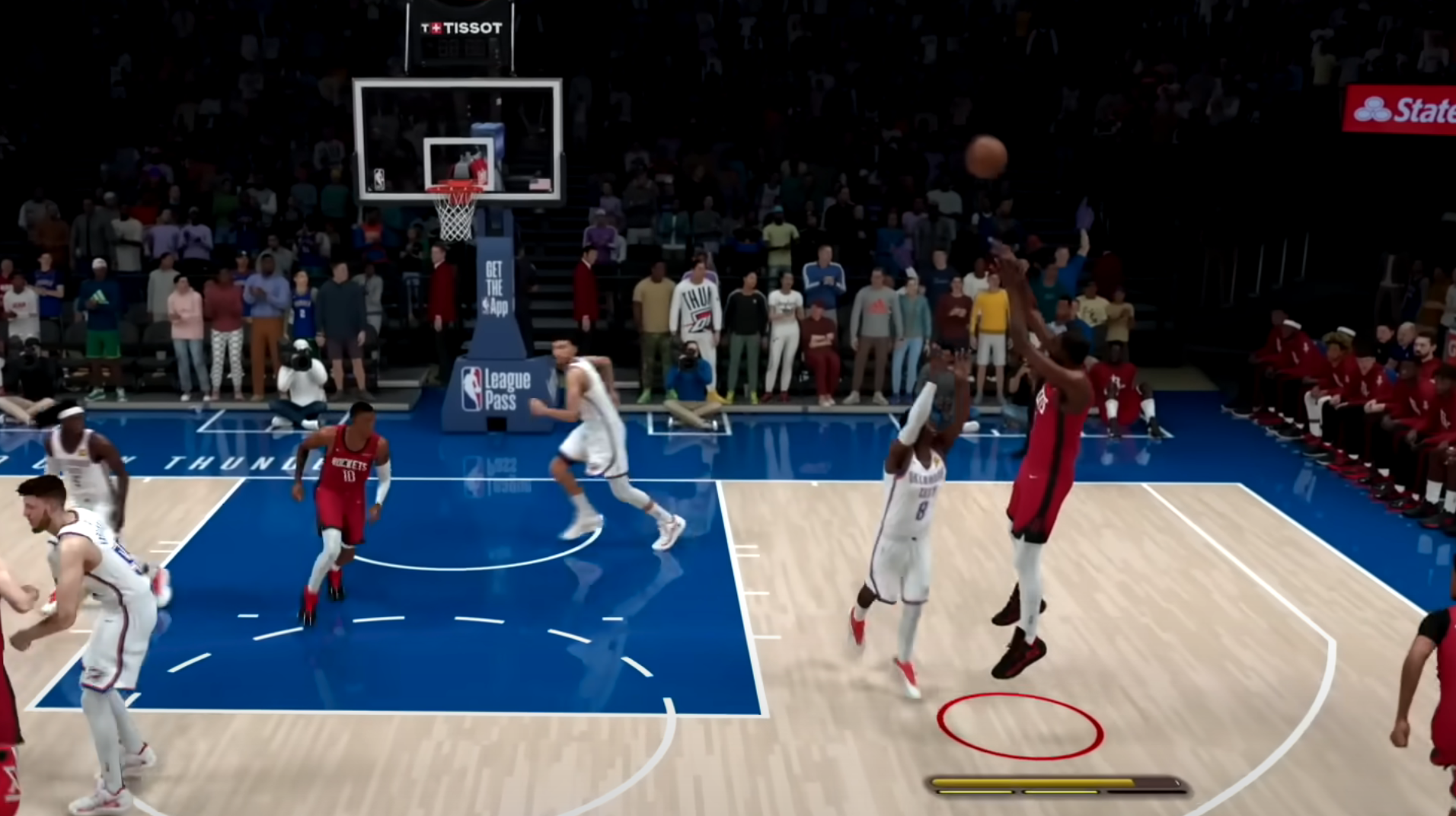 Shot in NBA 2K26 (Image via 2K Games)