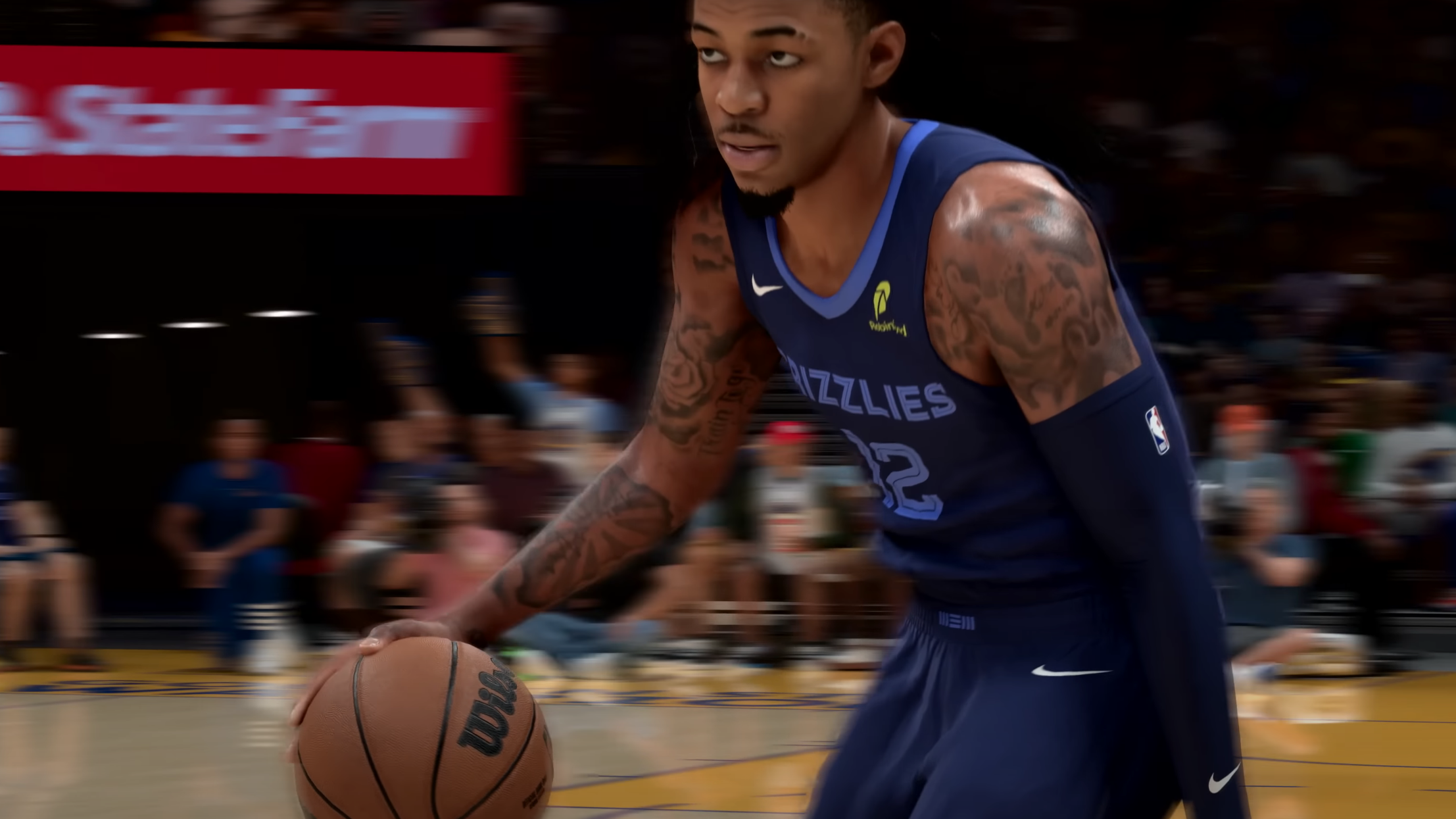 Crossover Dribble Animation in NBA 2K26 (Image via 2K Games)