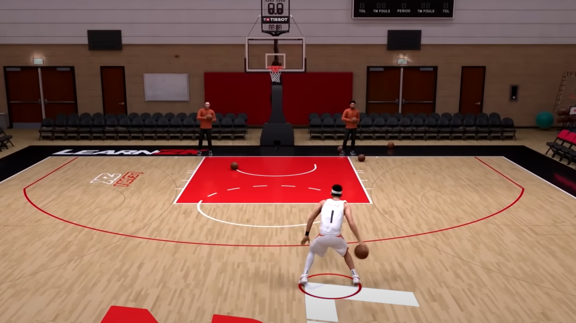 Dribble Skill tricks (Image via 2K Games)
