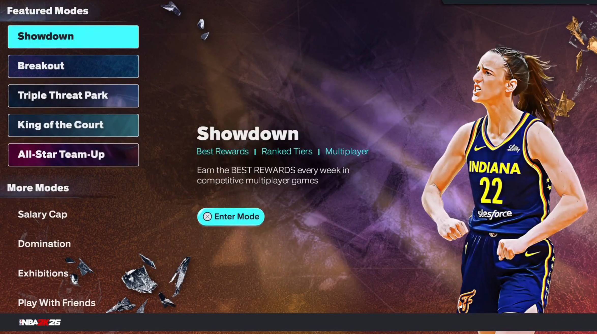 'Play' page in MyTeam Game mode (Image via 2K Games)