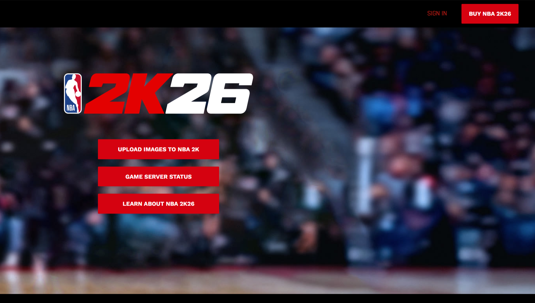 Sign in to your NBA 2K account (Image via 2K Games)