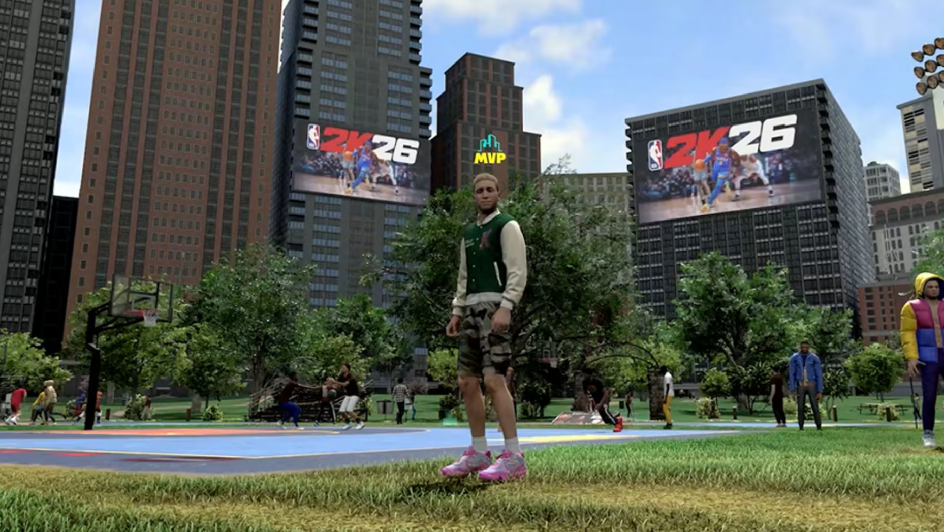 Be the Park MVP (Image via 2K Games0
