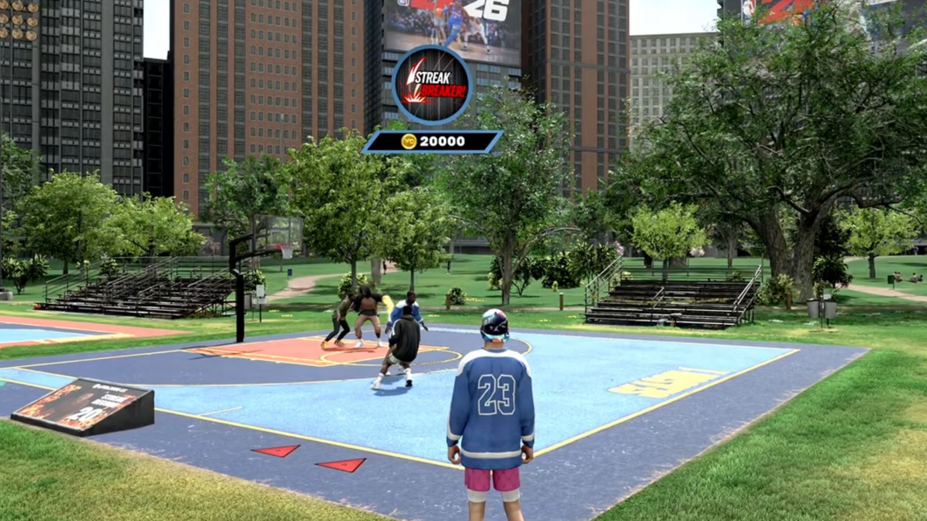 Be a streak breaker (Image via 2K Games)