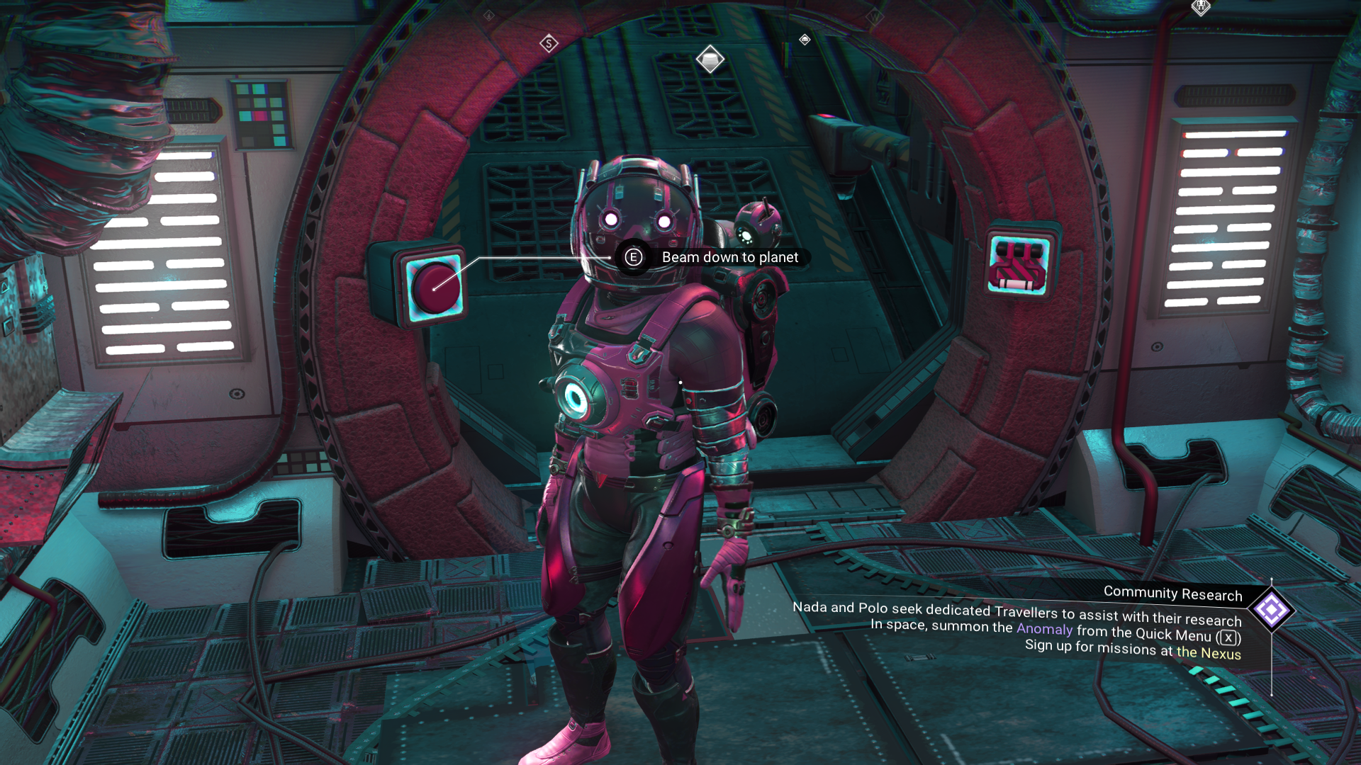 Voyagers added Corvette to No Man's Sky [Source: Deltias Gaming / Hello Games]