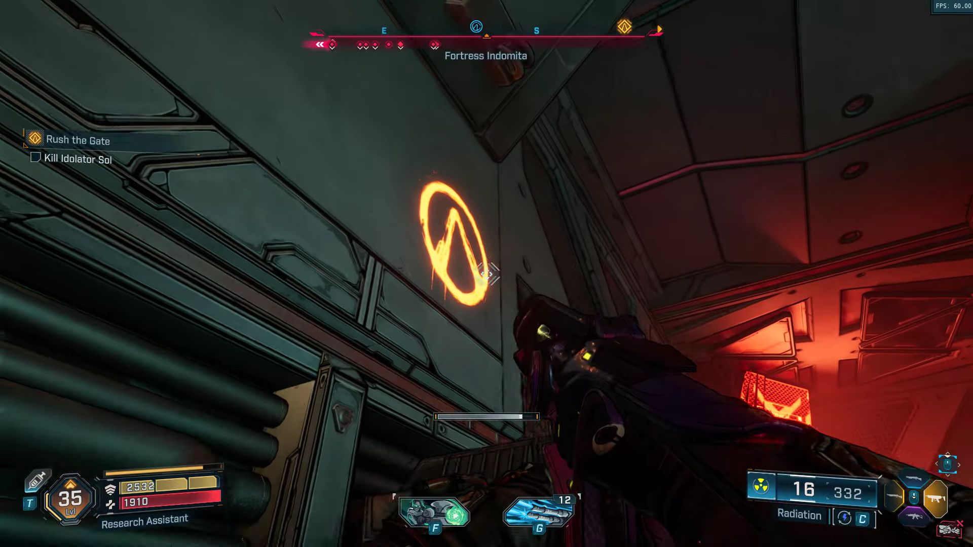 There are two vault symbols in Rush the Gate