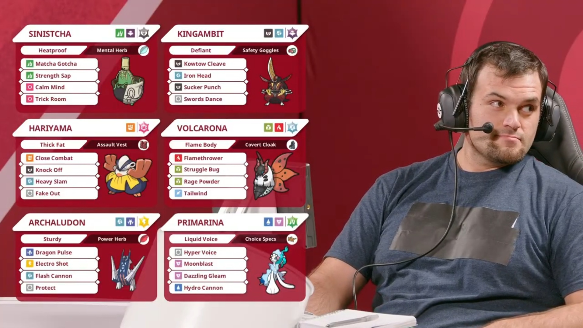 Matt gave Hariyama a runner-up position at the Pokemon VGC Pittsburgh Regionals (Image via TPC)