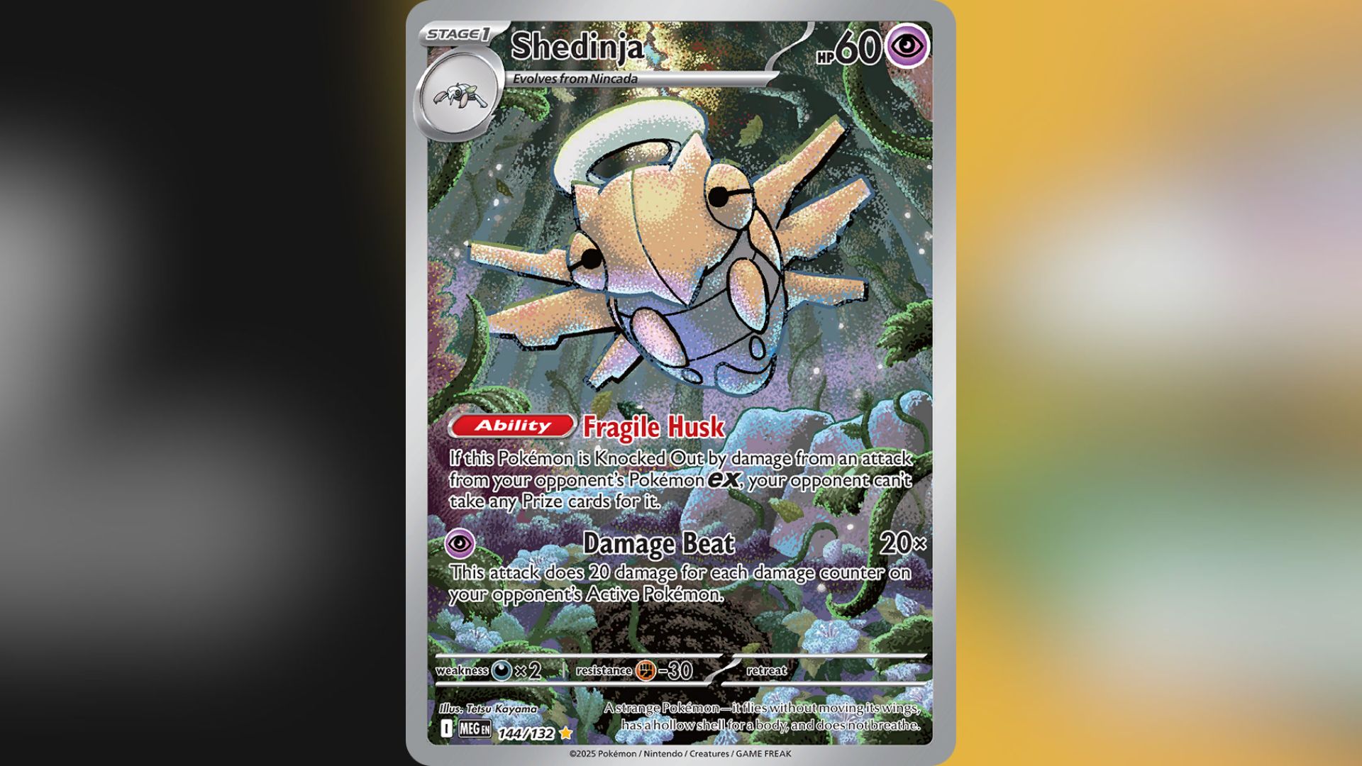 Shedinja from Mega Evolution (Image via TPC)