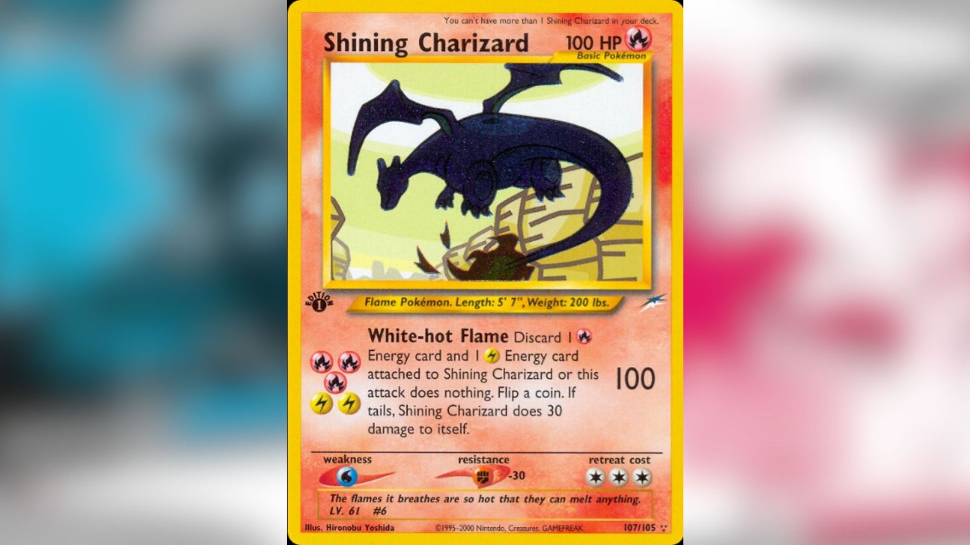Shining Charizard Neo Destiny (Image via TPC)