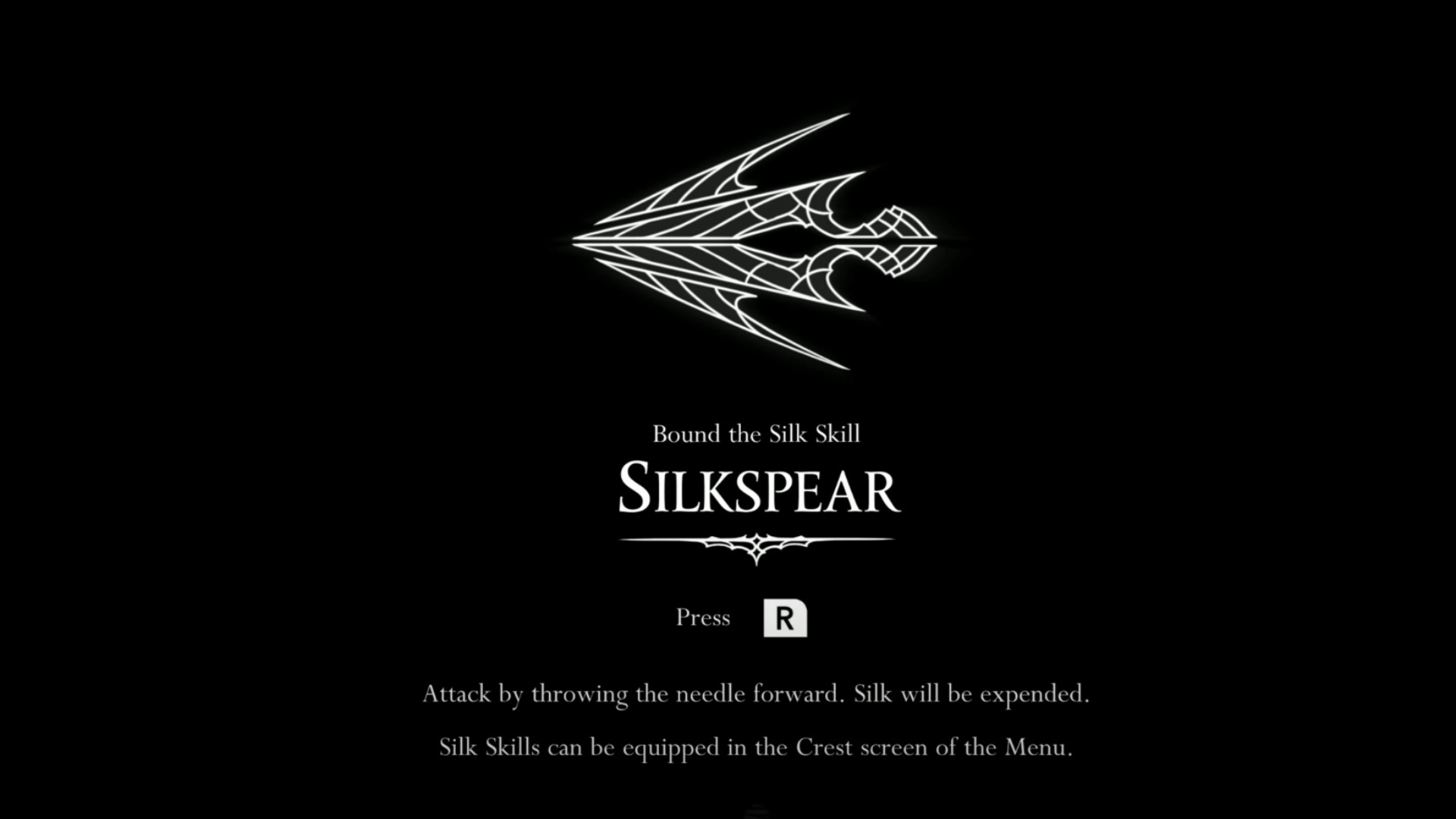 Silkspear ability unlock screen