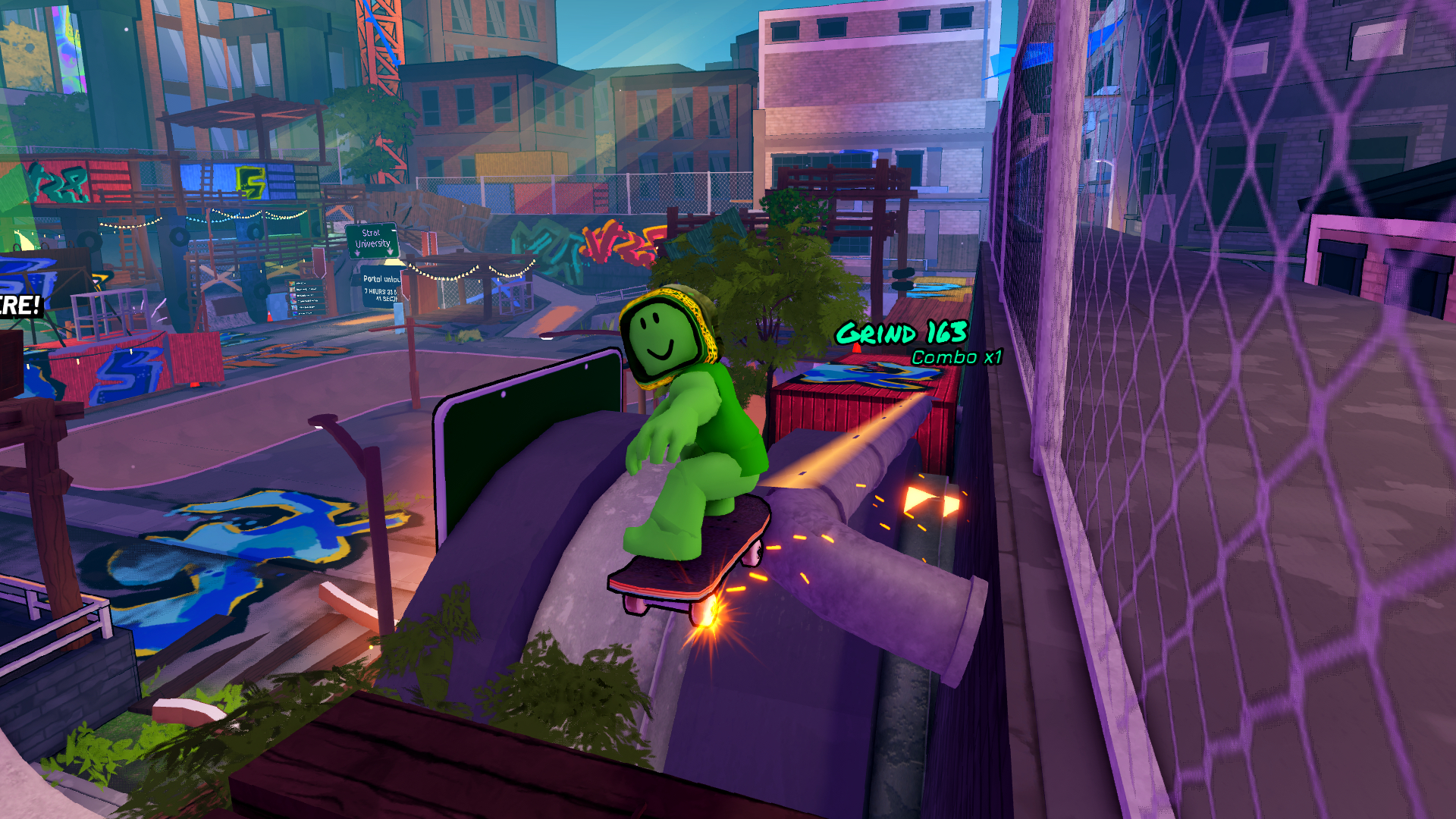 Skate Tricks in The Takeover event (Image via Roblox Corporation)
