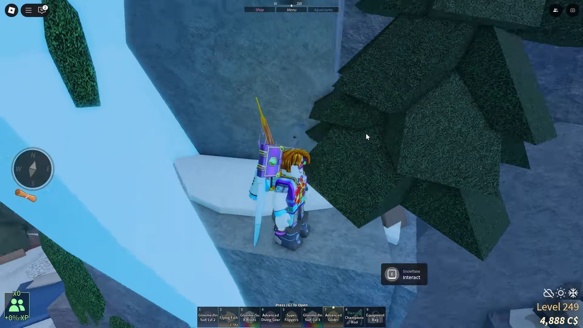 Snowflake Keystone (Image via Roblox Corporation)