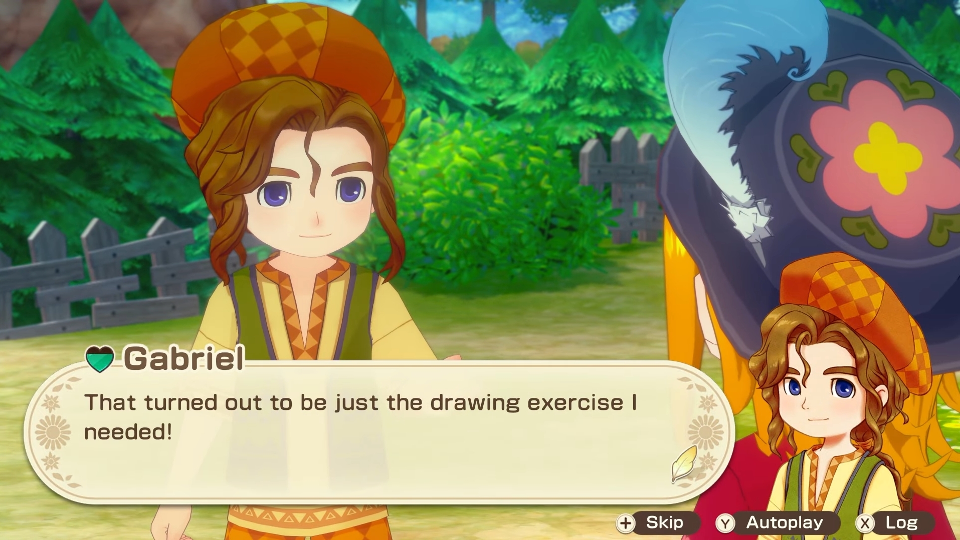 Gabriel needs inspiration Story of Seasons Gabriel