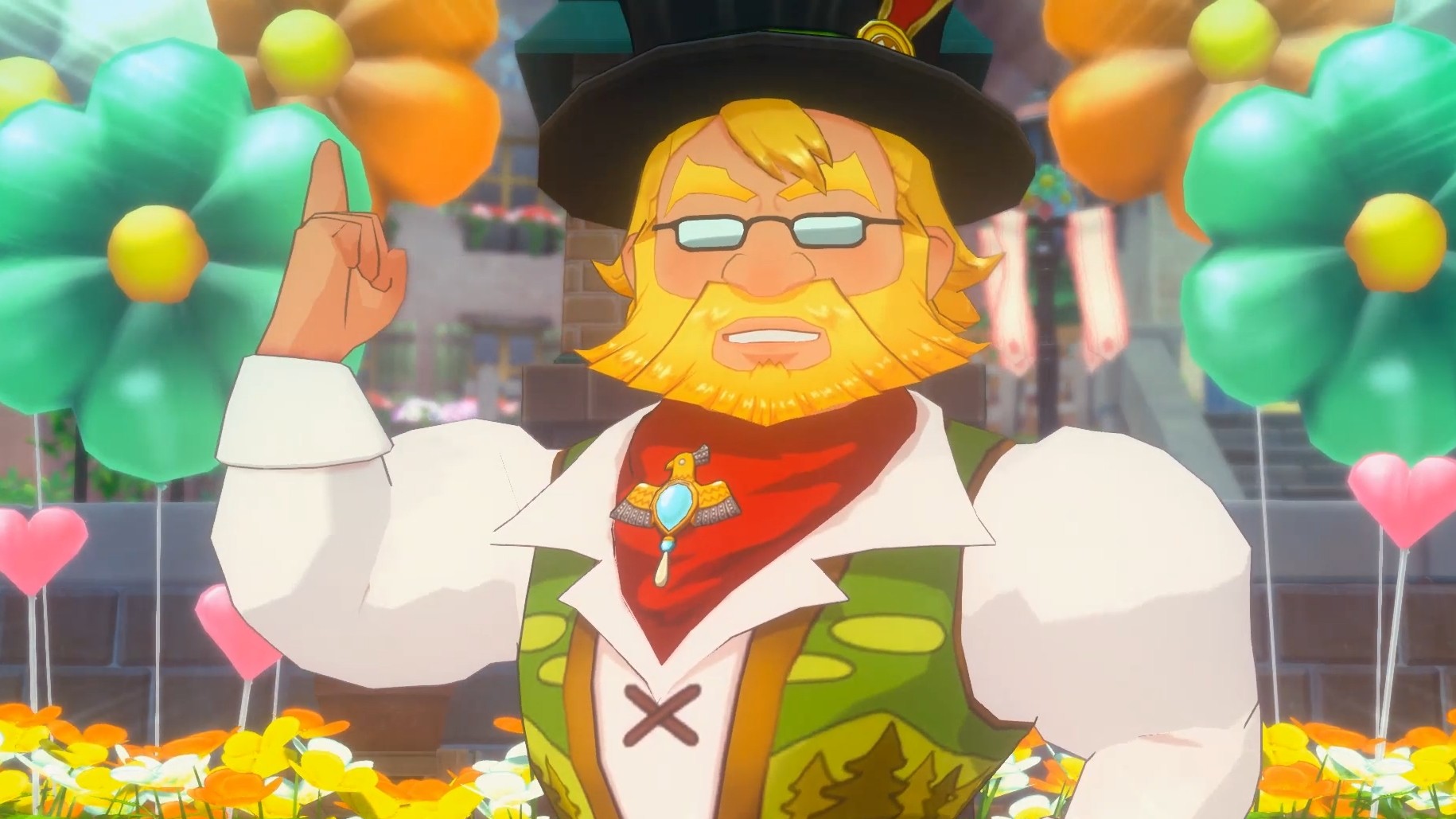 Tea Party is a Spring Festival (Image via XSEED Games)