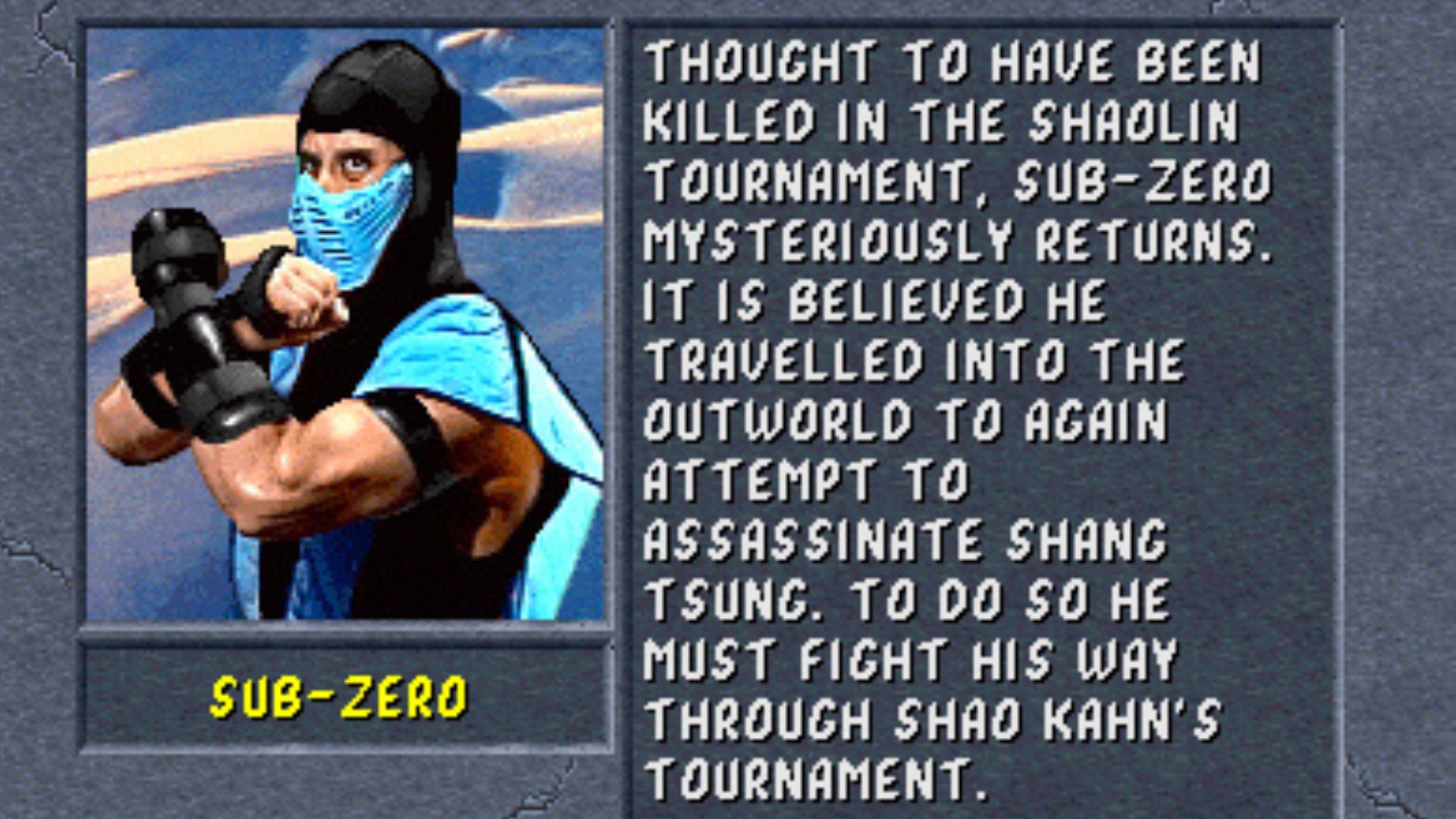 Sub-Zero in MK II (Image via Midway Games and NetherRealm Studios)
