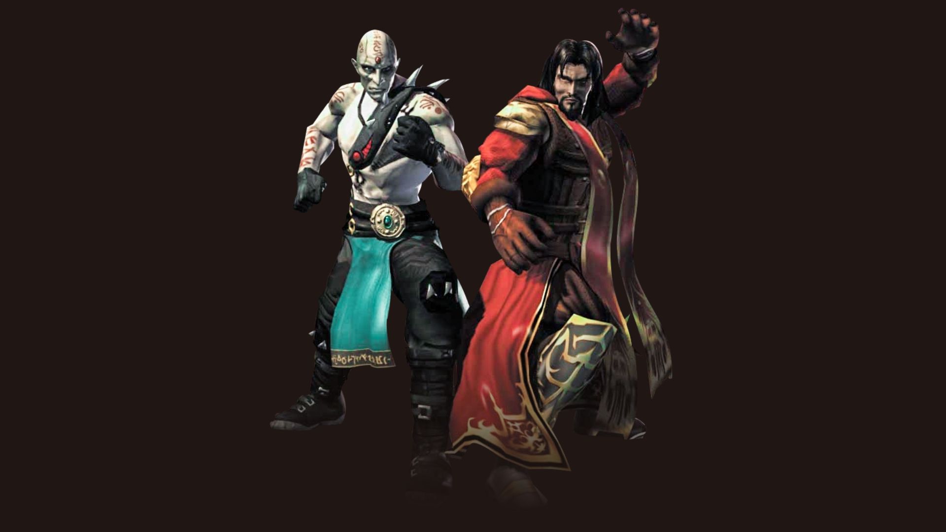 The Deadly Alliance of Quan-Chi and Shang Tsung (Image via Midway Games and NetherRealm Studios)