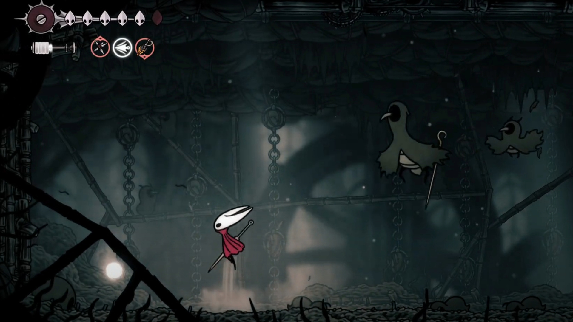 The unpredictable attack patterns of crows make them challenging foes