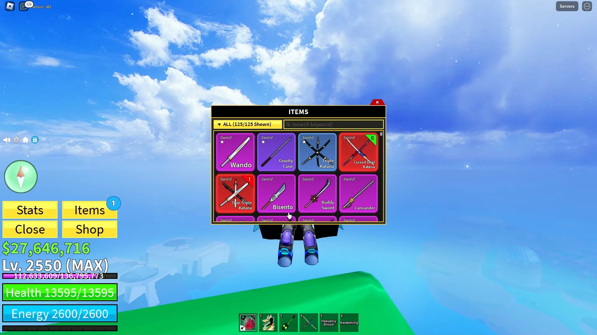 True Triple Katana in Blox Fruits (Image via Roblox Corporation)