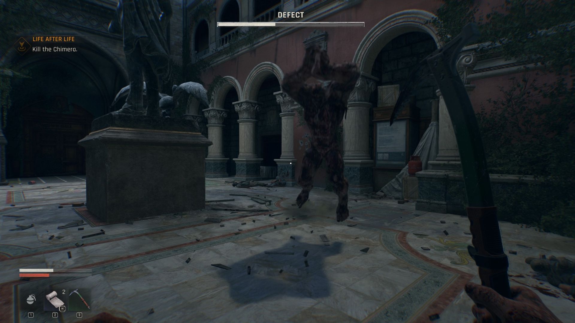 The boss uses a variety of moves (Source: Techland)