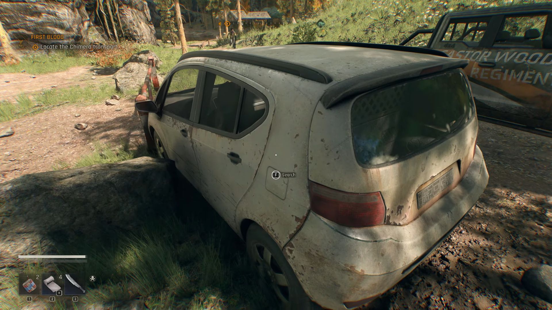 Searching Fuel from Vehicles in Dying Light The Beast