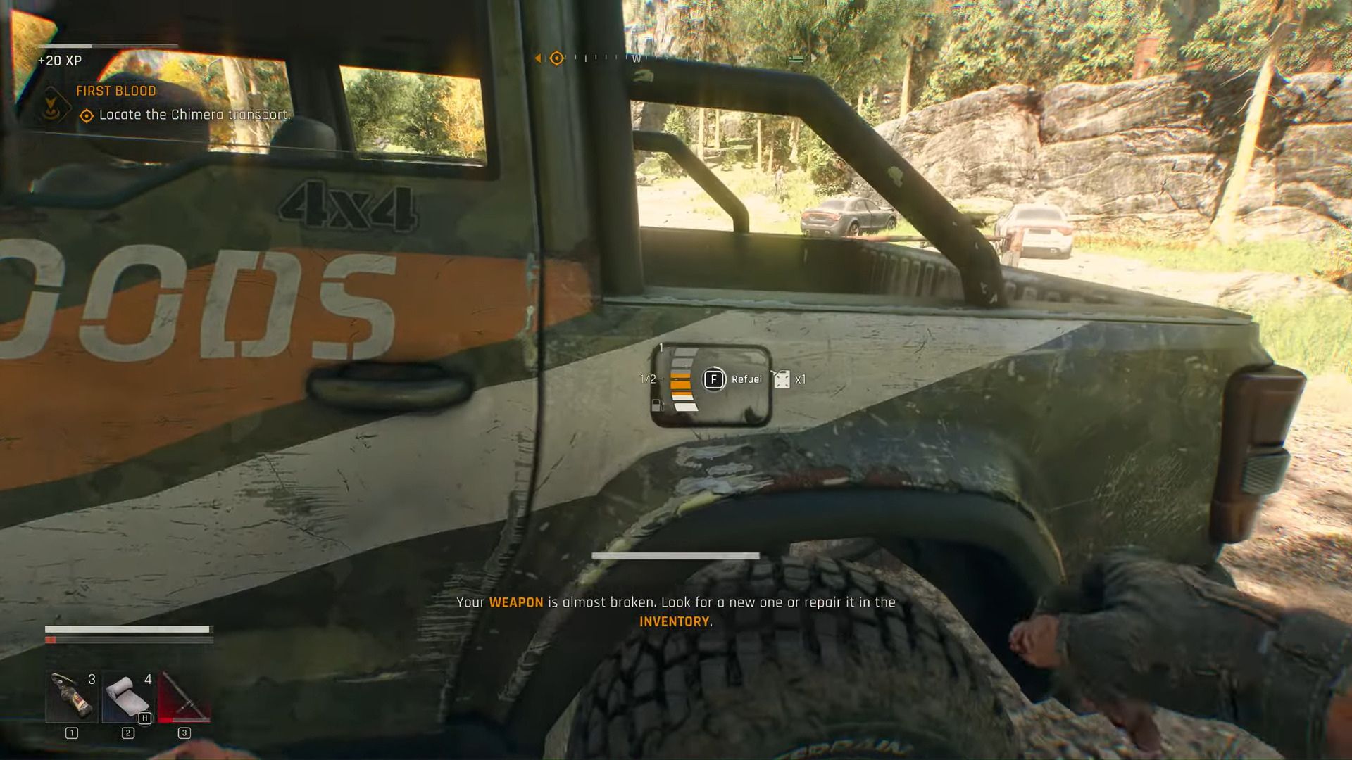 How to use fuel in Dying Light the Beast