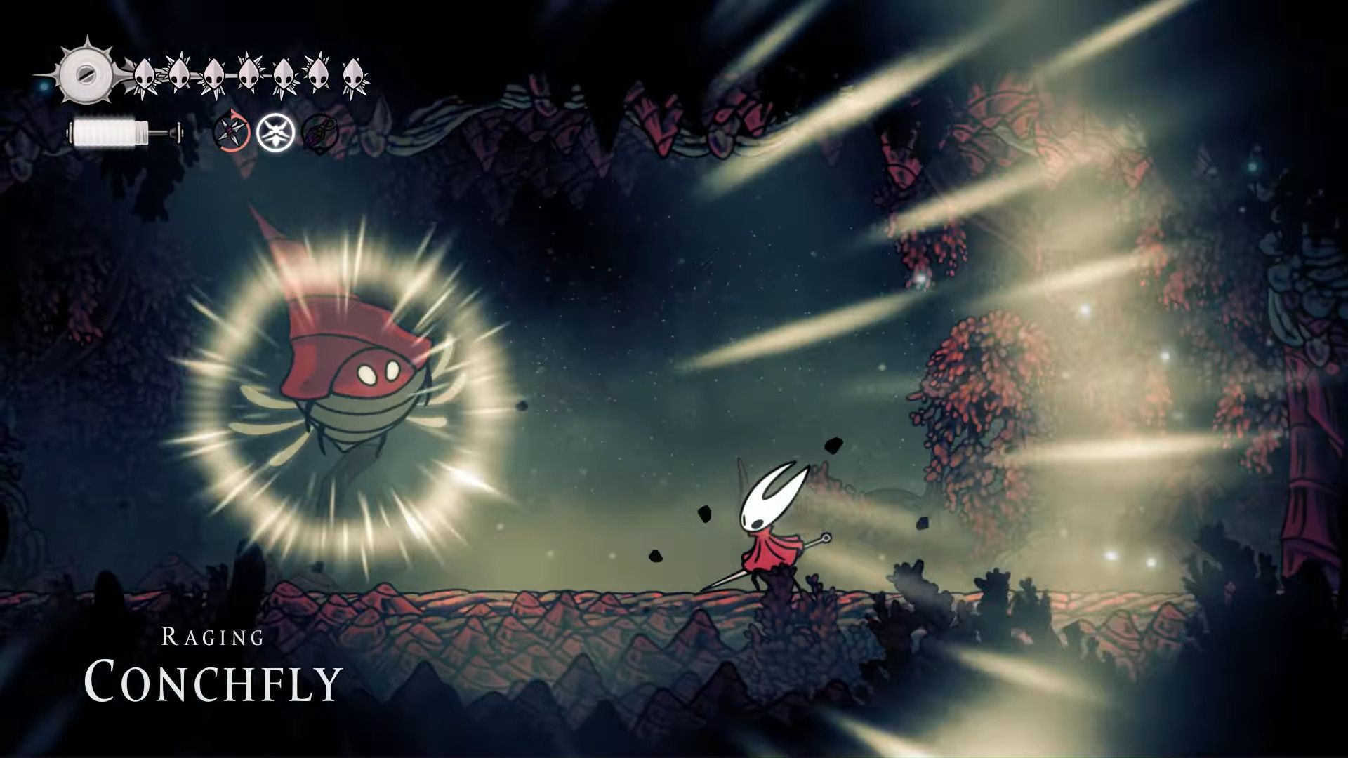 Raging Conchfly Boss Silksong Intro