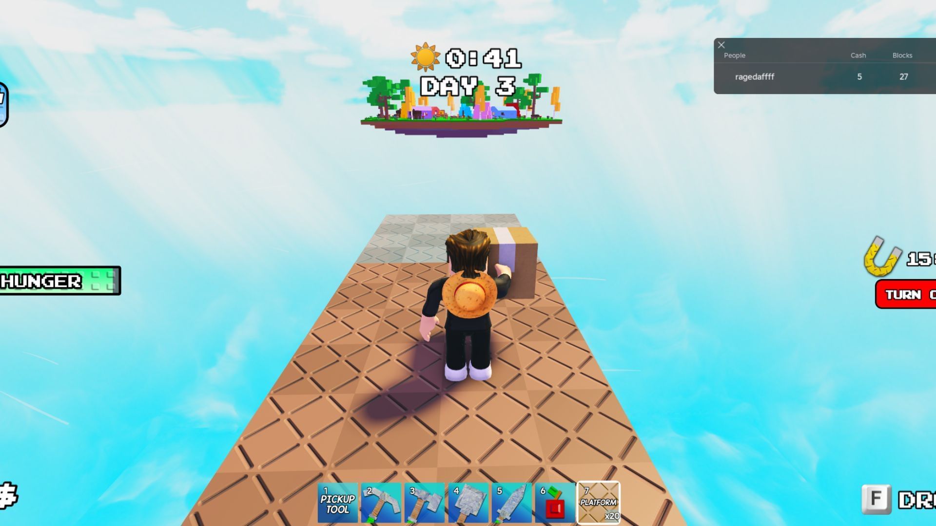 Use platforms to build and open up new areas