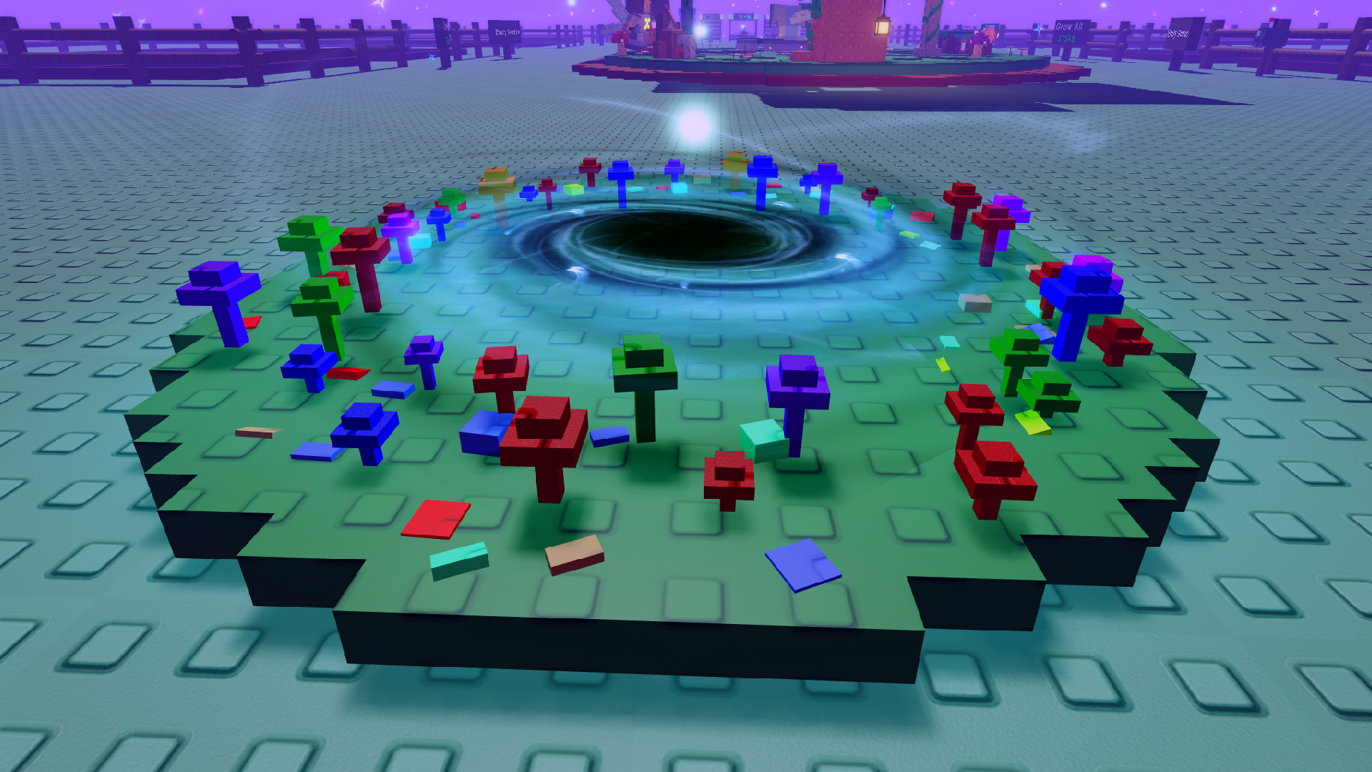 Use the Fairy Portal to get to the fairy world (Image via Roblox Corporation)