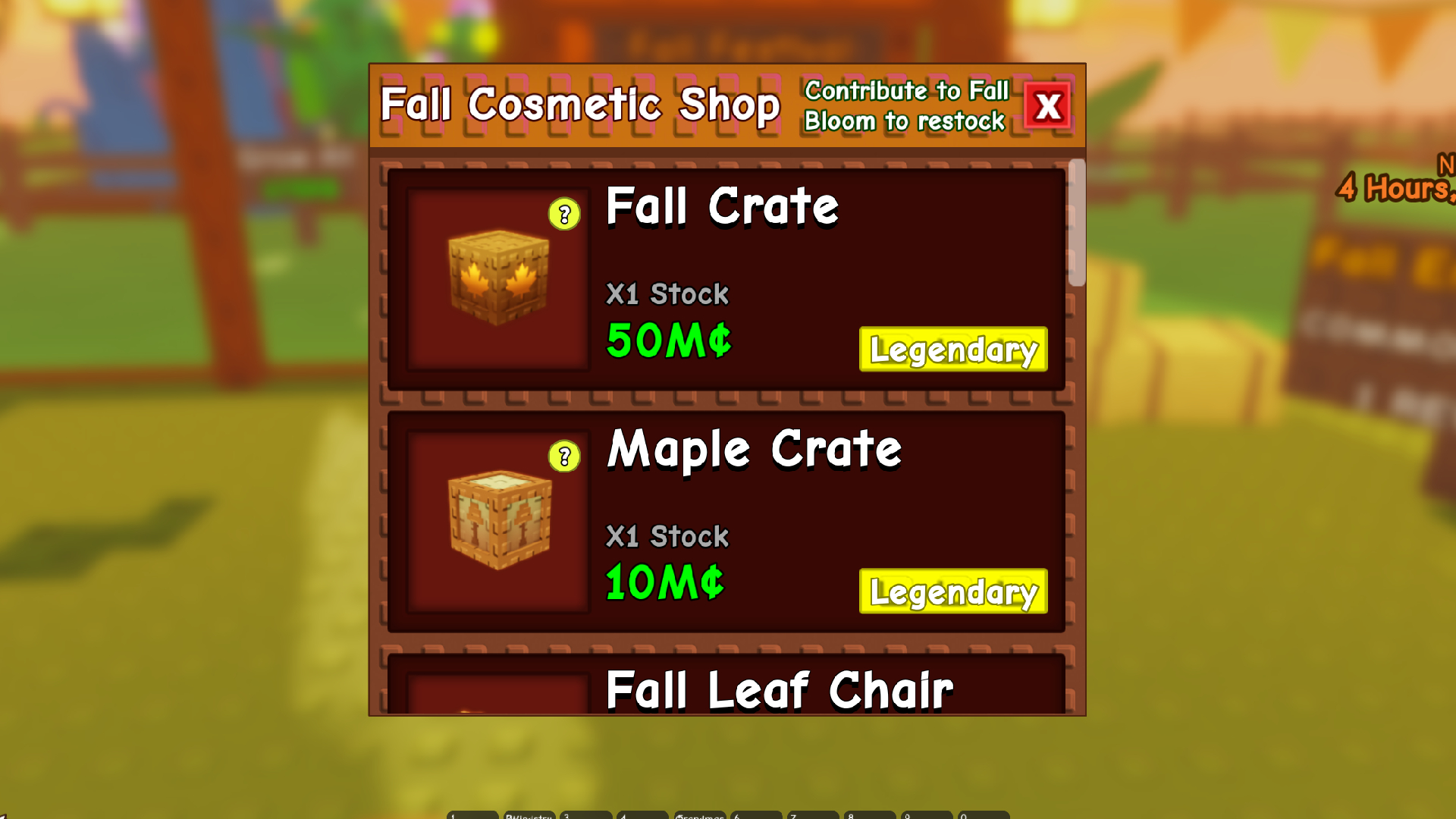 You can buy it from the Fall Festival Shop (Image via Roblox Corporation)
