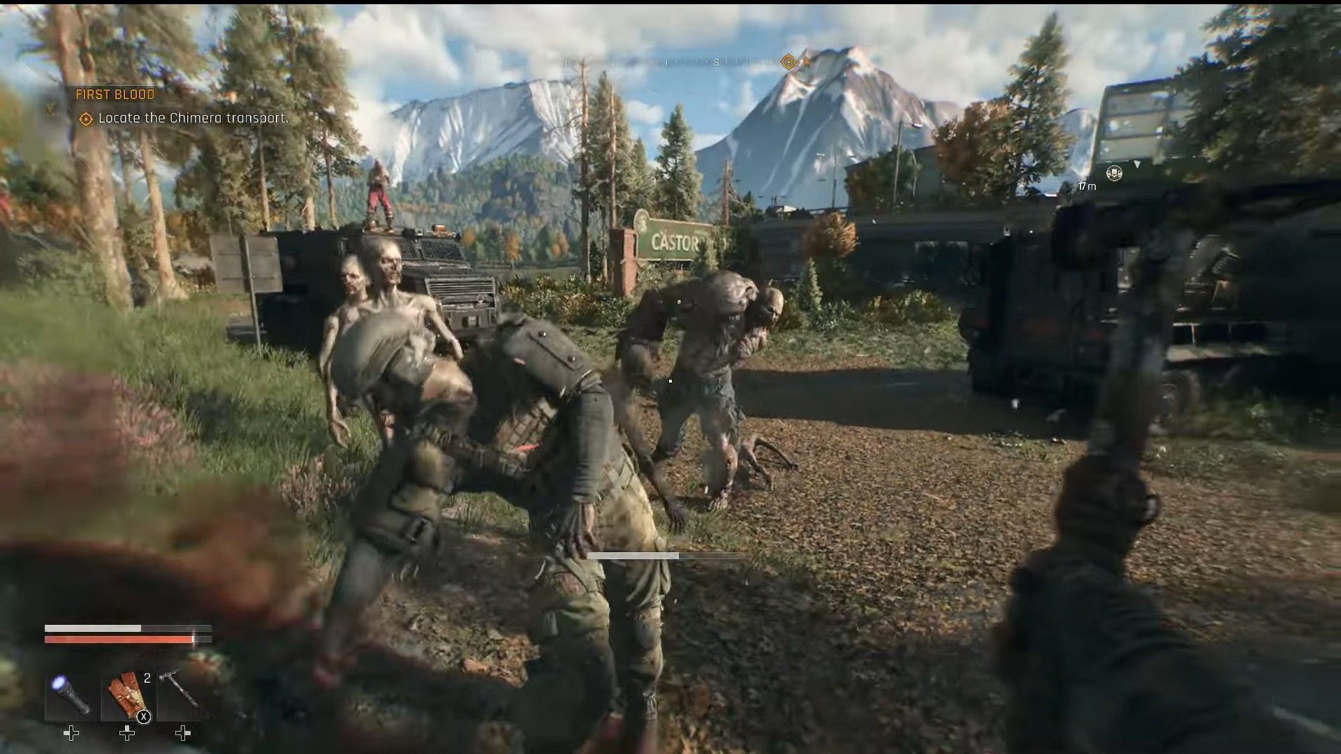 Finding access cards in Dying Light The Beast (Image via Techalnd/YouTube @Born 2 Game)