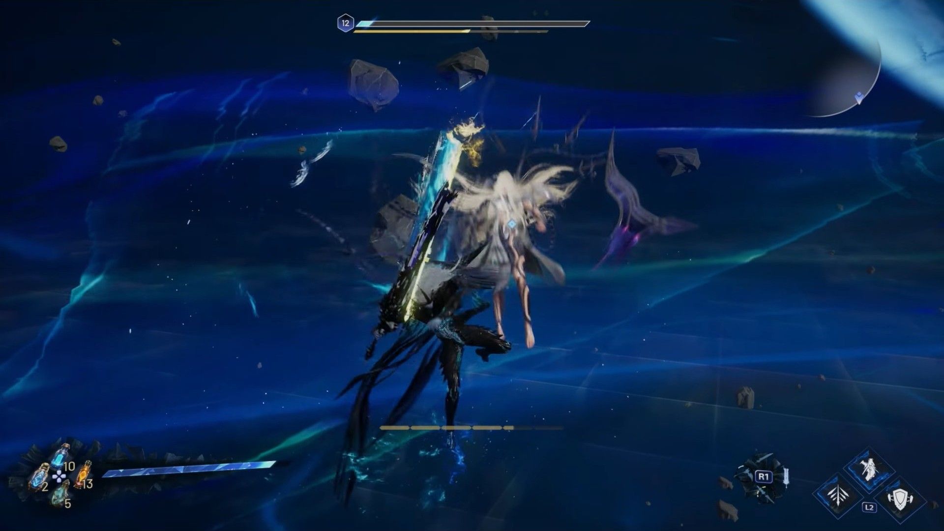 You should be nimble and agile enough to evade these incoming attacks (Image via Sony Interactive Entertainment/YouTube @Boss Fight Database)
