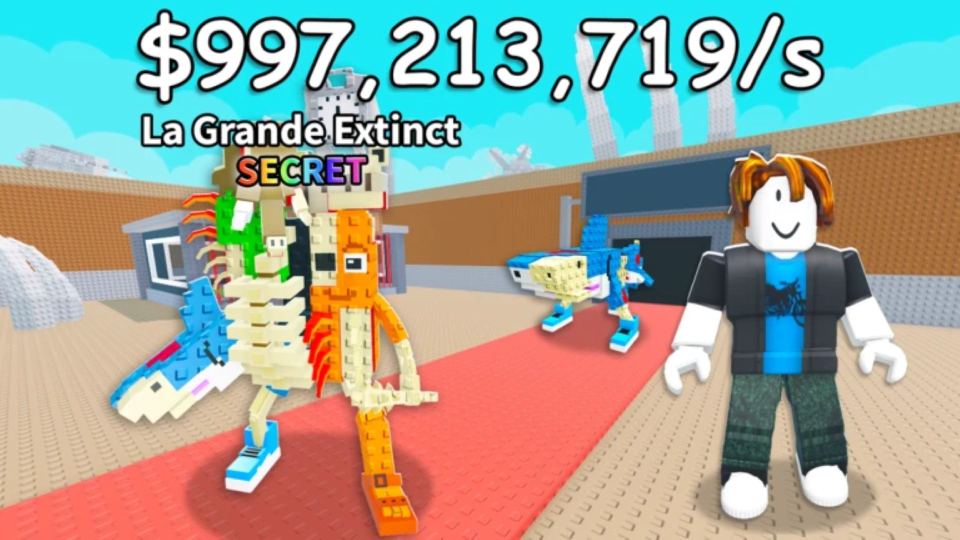 Unlocking the La Grande Extinct Brainrot in Steal a Brainrot (Image via Roblox Corporation)