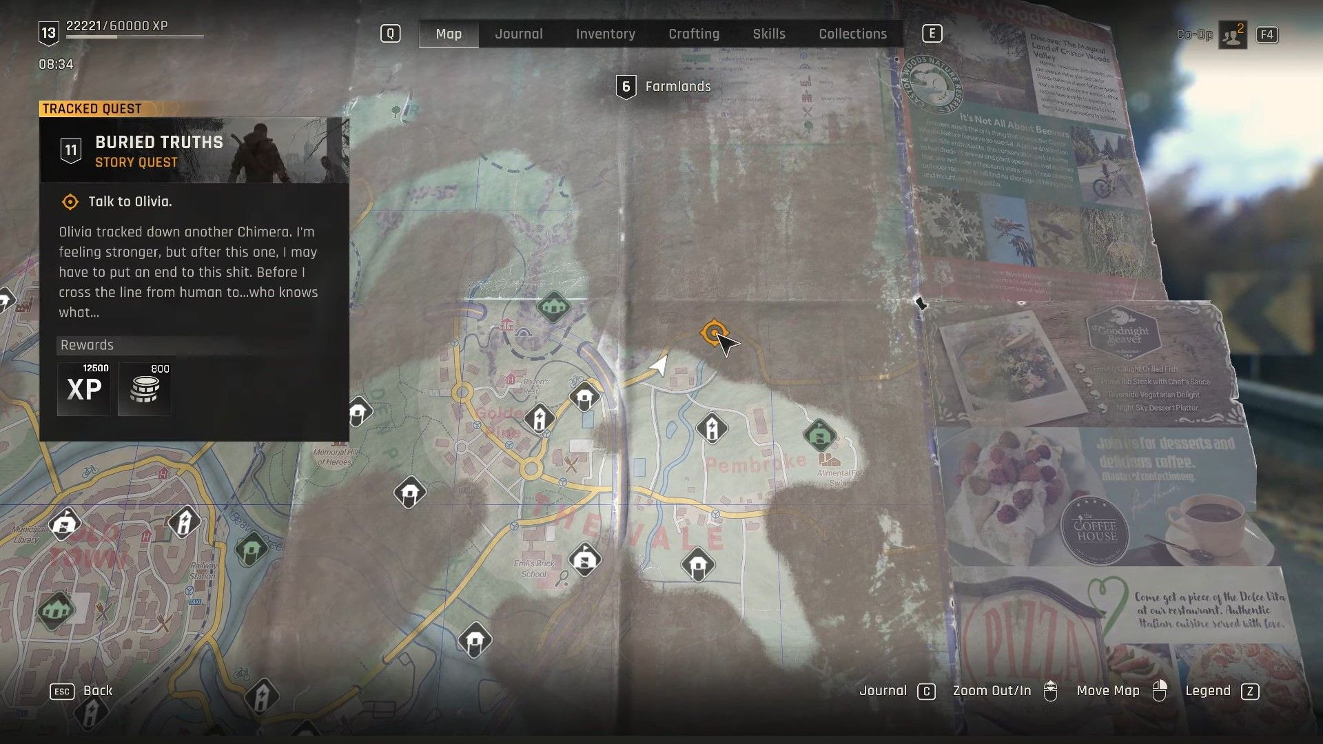 The Buried Truths main quest in Dying Light The Beast (Image via Techland/ YouTube @Wow Quests)