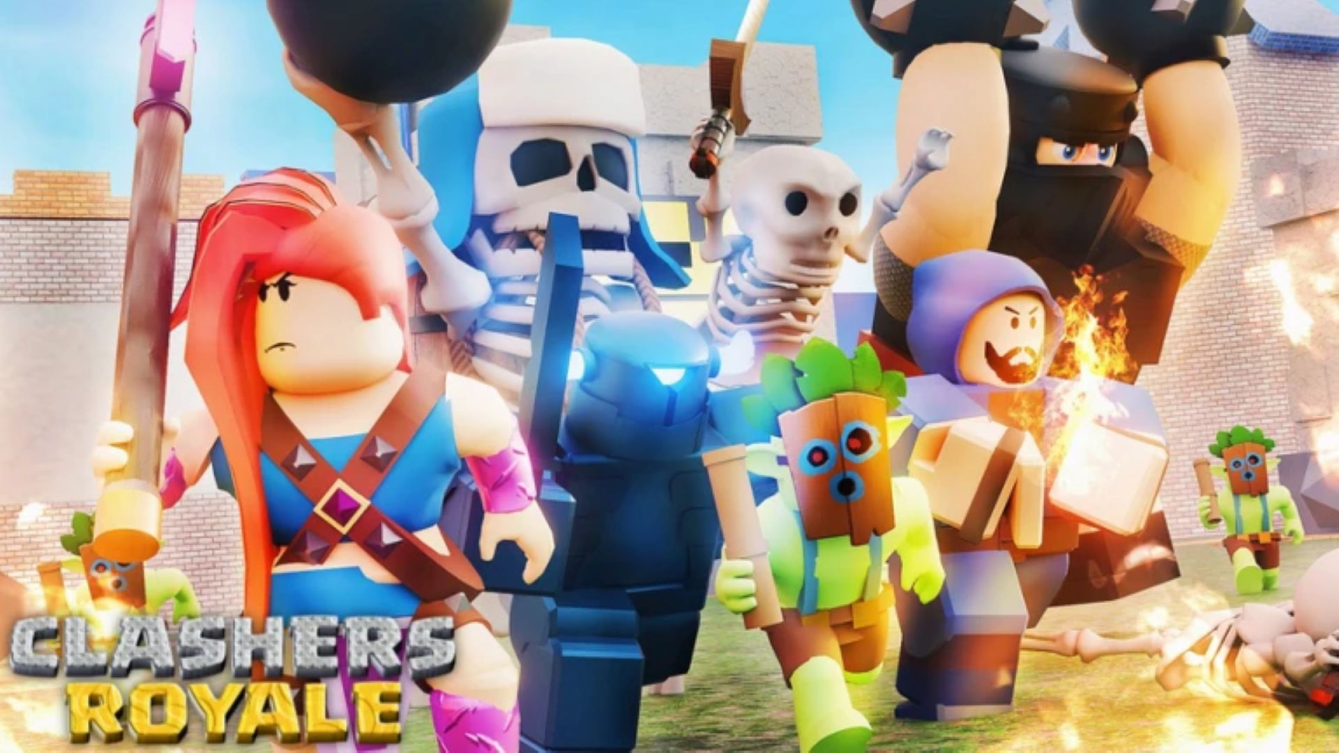 Redeem new codes for Clashers Royale (Image via Roblox)