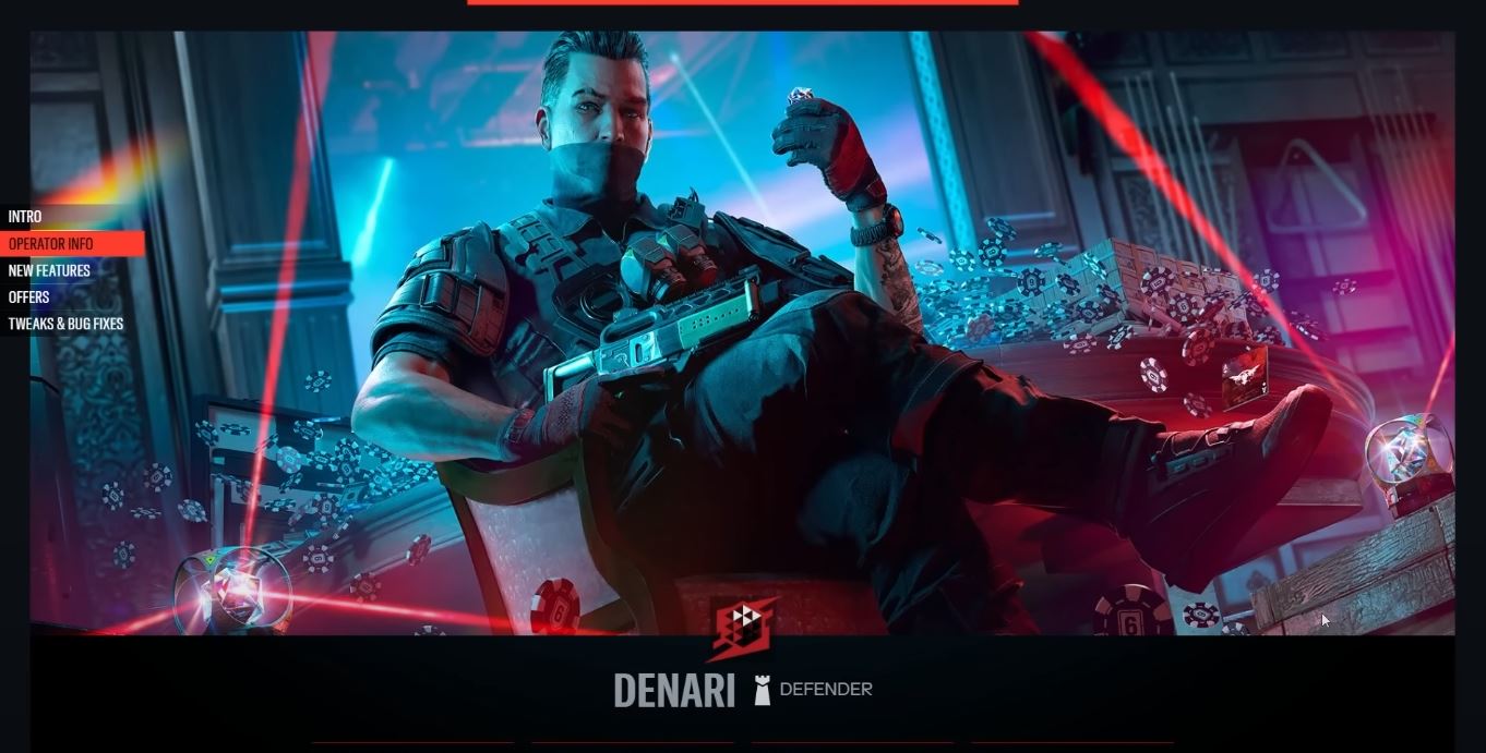 This operator excels at spotting enemies from a distance.