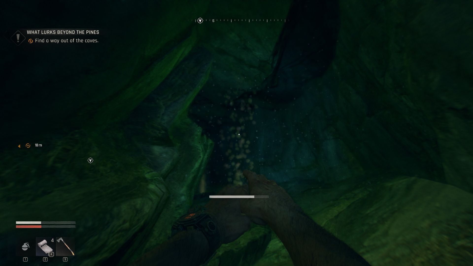Escape the crumbling cave (Source: Techland)